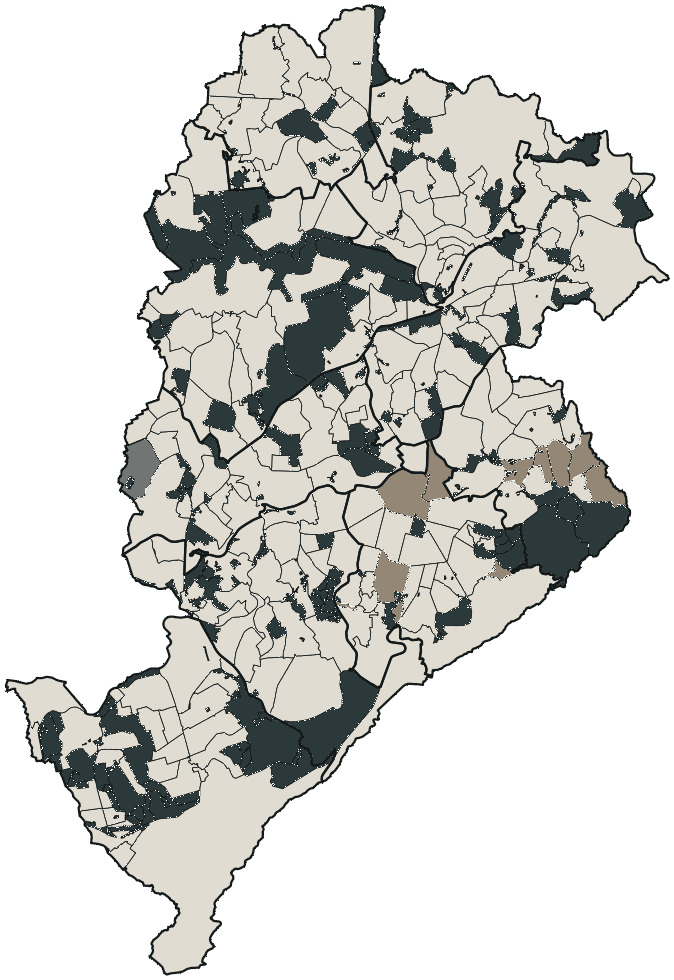 Mapa de Belo Horizonte com o partido mais votado em cada bairro para Deputado estadual, 2026