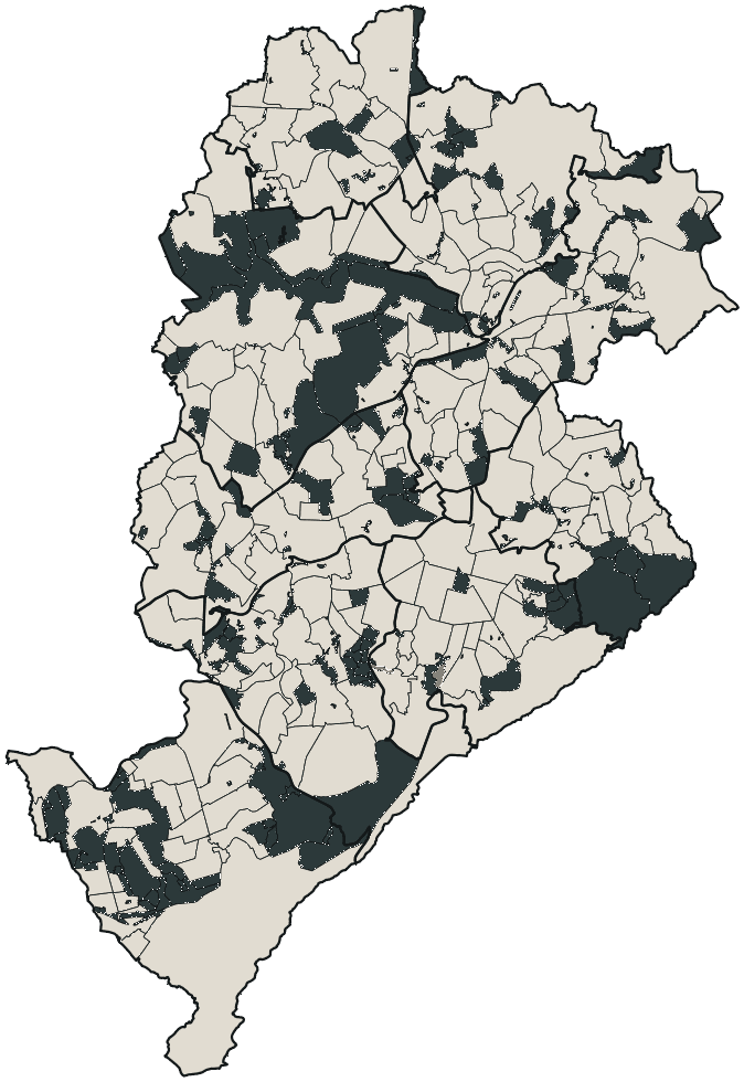 Mapa de Belo Horizonte com o partido mais votado em cada bairro para Deputado federal, 2026