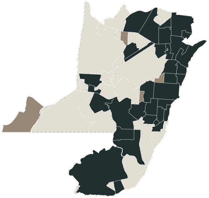 Mapa de Macapá com o candidato a presidente mais votado em cada bairro, 2026
